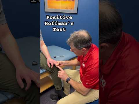 The Hoffman’s Test is a test I use to identify an Upper Motor Neuron lesion #physicaltherapy