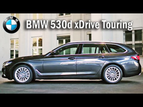 The new BMW 530d xDrive Touring - Interior, Driving & Exterior