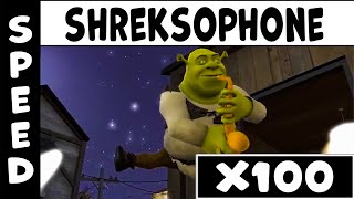 Shreksophone Speed X100 (Gradual Acceleration)