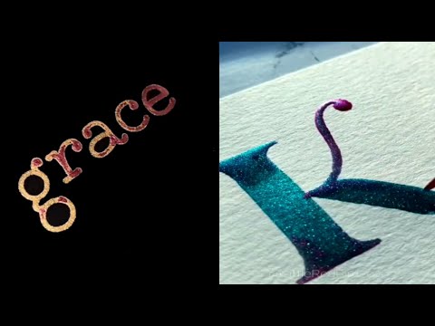 Amazing calligraphy lettering that will Amazed You So Satisfying and Relaxing Arir Art