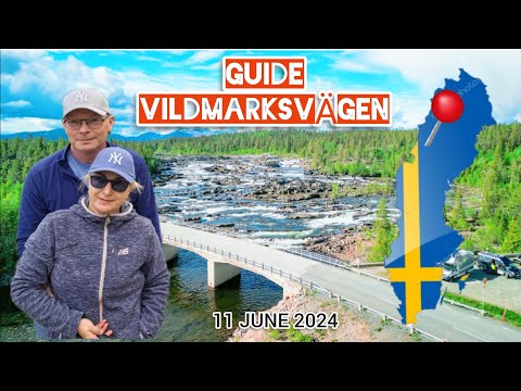 Vildmarksvägen guide & sevärdheter 2024. Wilderness road guide & sights 2024.