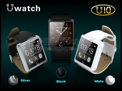 U10 U Watch Waterproof Bluetooth Smart Watch for iPhone Samsung Android Phone - Geekbuying