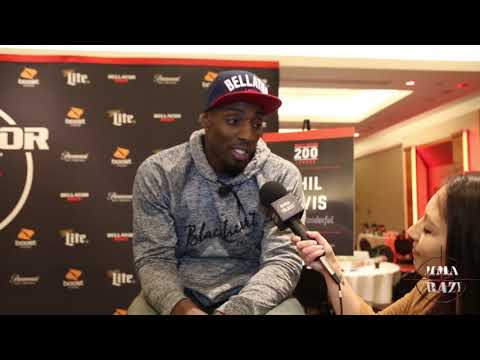 Phil Davis on Linton Vassell "I don't see it going 3 rounds" at  Bellator 200