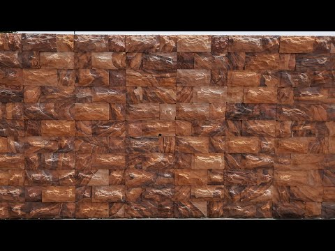 Sandstone stone bricks for boundary & exterior wall, thickne...