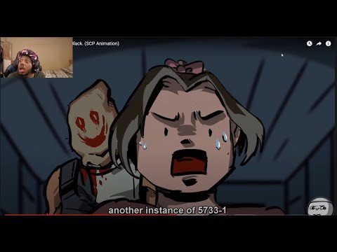 SCP 5733 Knife  Scream  Cut to Black  SCP Animation REACTION [reupload]