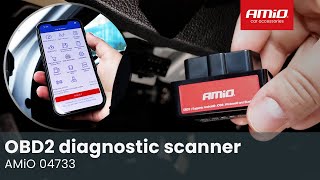 Diagnostický skener OBD2 AMIO BT Mini
