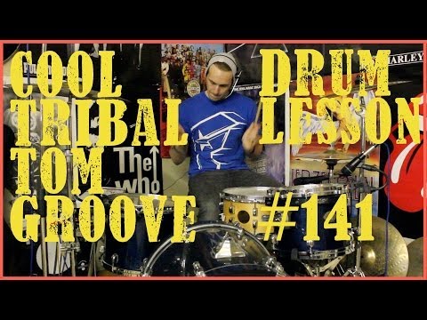Cool Drum Beat Idea On The Toms - Drum Lesson #141
