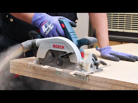 A few demos with the new Bosch GKS 185-Li 18V Cordless Brushless Circular Saw