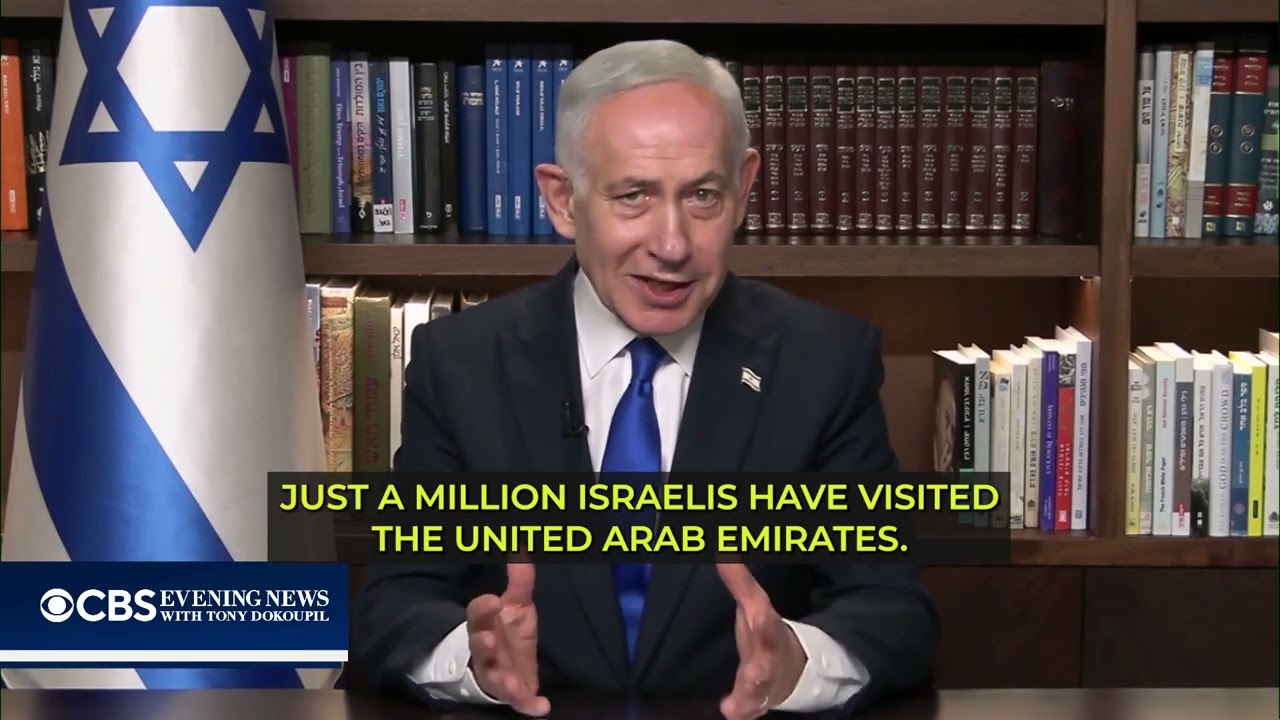 PM Netanyahu on CBS:  "A million Israelis have visited the UAE since the Abraham Accords"