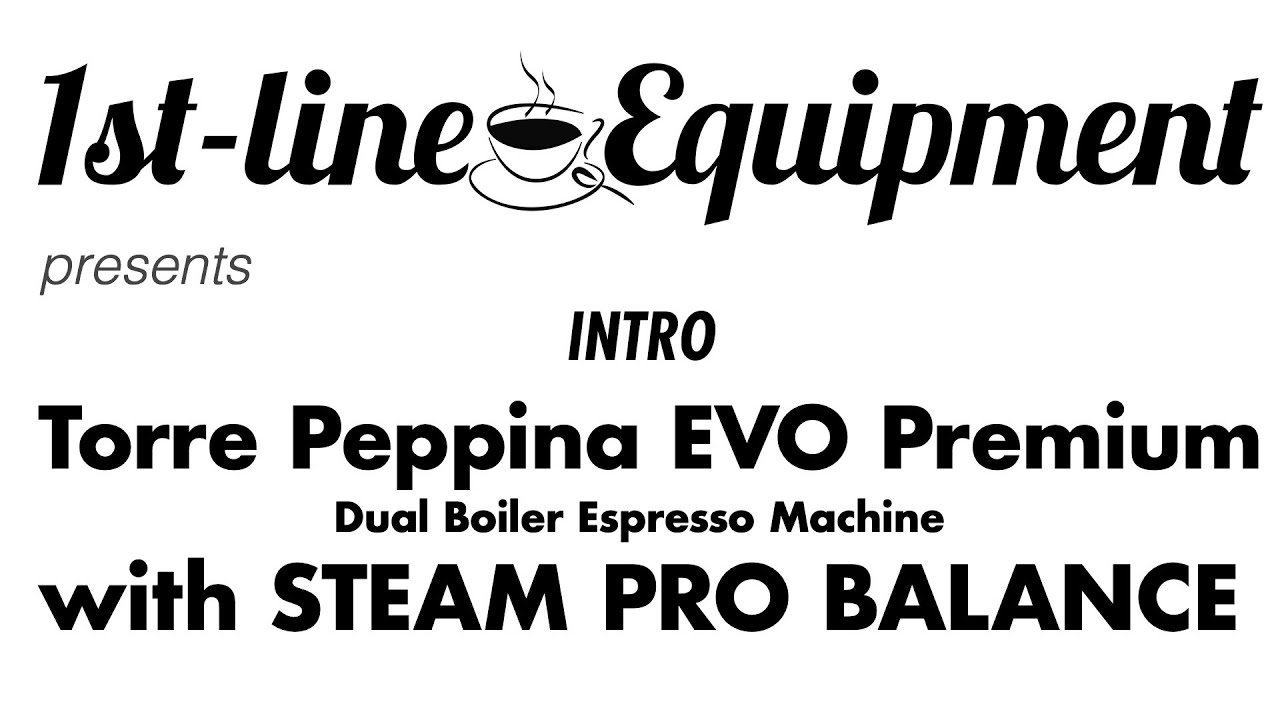 Torre Peppina EVO Premium Dual Boiler Espresso Machine with Steam pro Balance