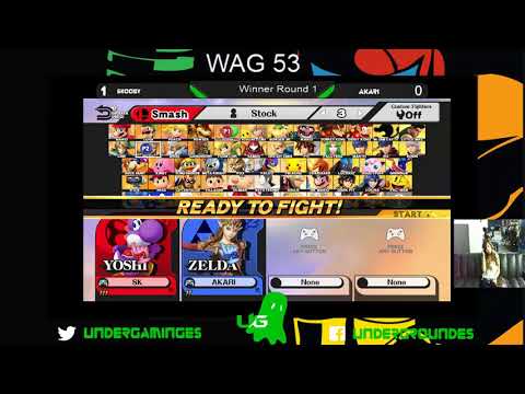 WAG 53 - Skooby (Yoshi) vs. Akari (Zelda) - WR1