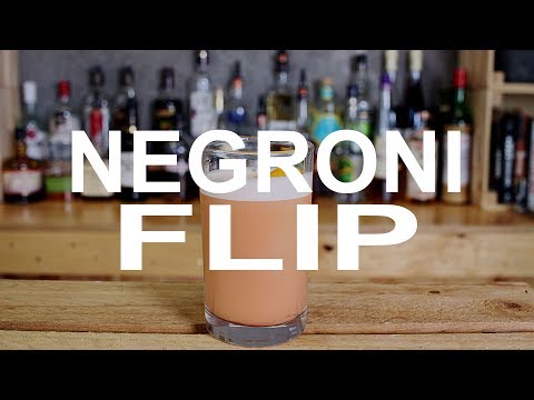 Negroni Flip Gin Cocktail Recipe