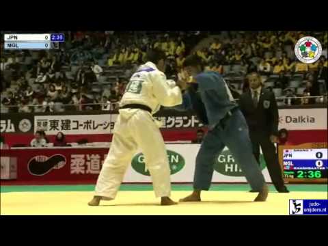 Yasuhiro Awano (JPN) - Tsaganbaatar Khasbaatar (MGL) [-73kg]