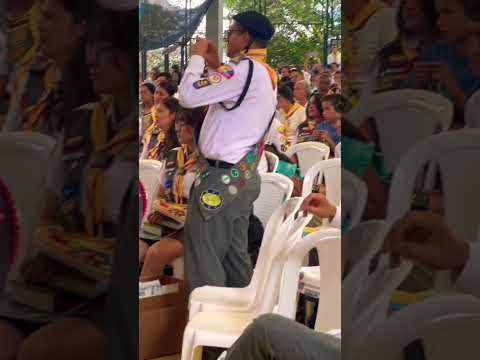 El alcalde del Carmen de Chucuri en adoración