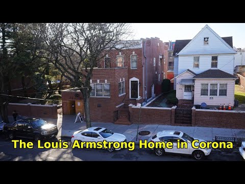 The Louis Armstrong Home is in Corona, Queens