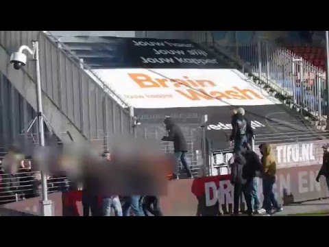 FC Den Bosch / RSCL M-side vs Willem II Tilburg ADA Hooligans