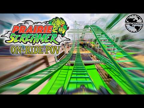 Front row point of view footage of Prairie Screamer