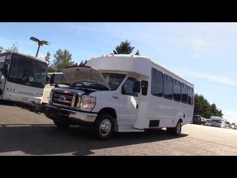 2015 Ford Goshen Impulse 24 Passenger Shuttle Bus - S12144