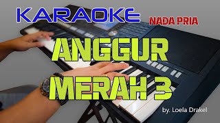 Download lagu ANGGUR MERAH 3, CIPT:LOELA DRAKEL, KARAOKE NADA PRIA. mp3