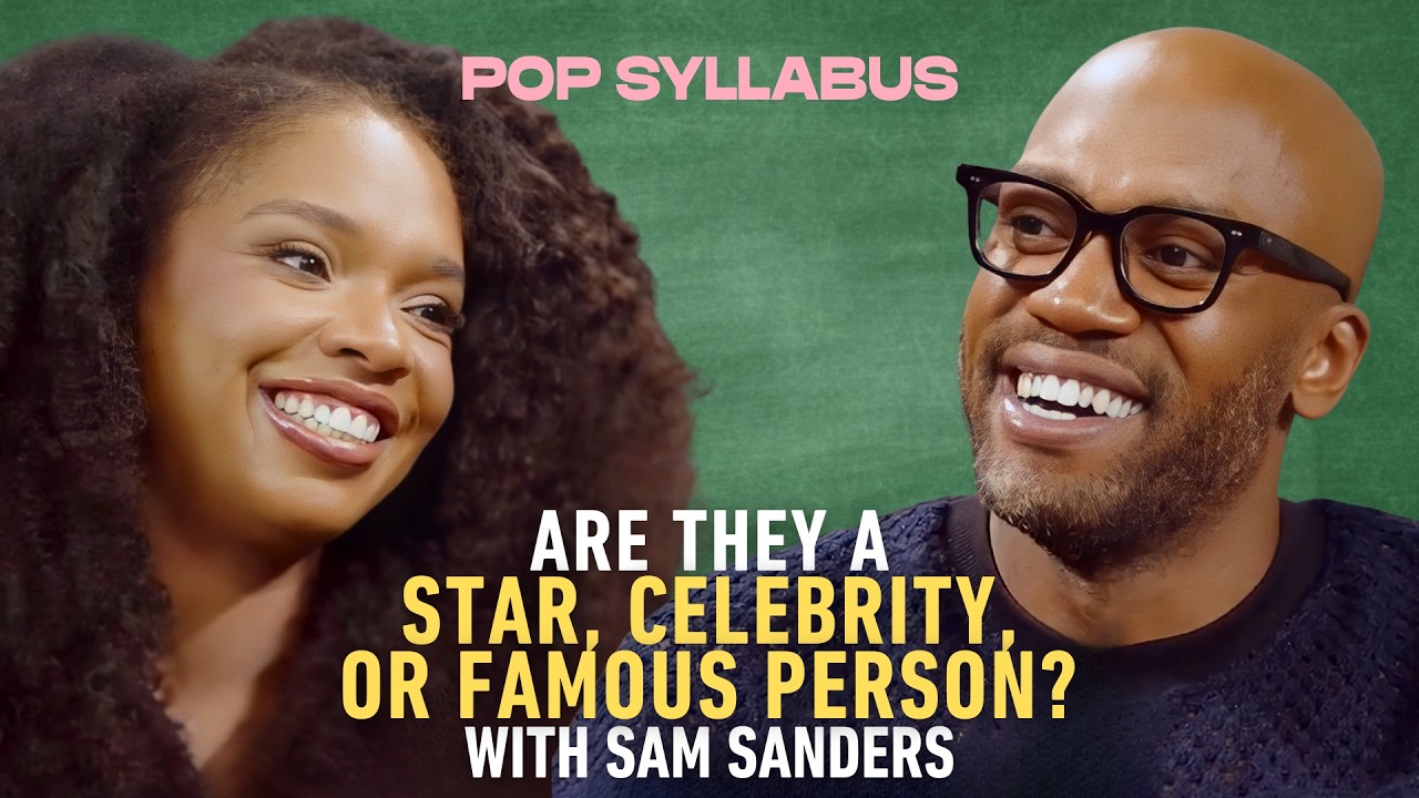 Are They a Star, Celebrity or Famous Person? with Sam Sanders