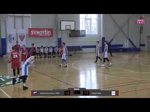 BBBL boys U14 Vasileostrovskaya 2005   vs I.Miglinieka sporta skola 2005