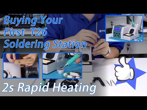 Review: SUGON T26 Soldering Station with 210 jbc soldering tips