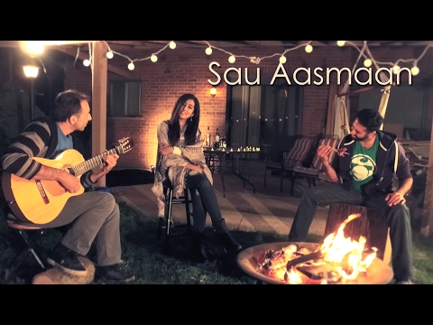 Jonita Gandhi - Sau Aasmaan (Cover) ft. Anton Apostolov & Mandeep Gandhi