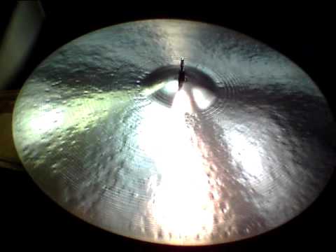 24 Kontroversial Ride, 2747g - www.cymbalutopia.com - Handcrafted cymbals by Craig Lauritsen.MOV