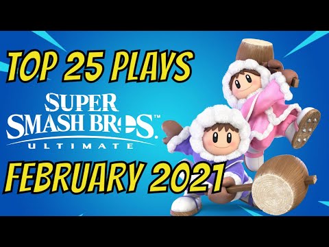 Craziest ICs combo we've ever seen...Top 25 Smash Ultimate Plays of February 2021 (SSBU)