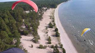 preview picture of video 'Paragliding in Hanko, Finland'