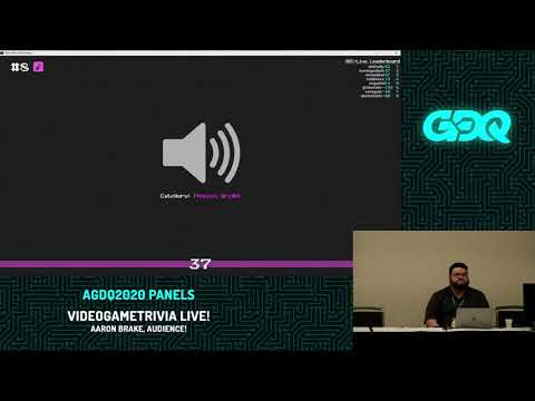 AGDQ 2020 Panels: VideoGameTrivia Live!