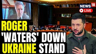 Pink Floyd&#39;s Roger Waters Tells The UN Attacks On Ukraine Were &quot;Not Unprovoked&quot; | English News LIVE