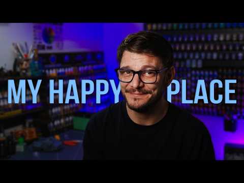 Hobby Room Reveal and 18 Months of Painting Minis | Hobby Report #1