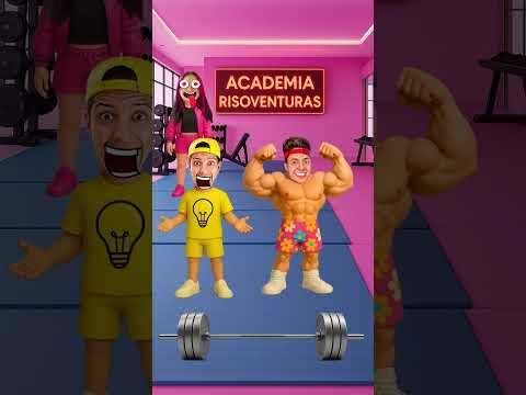 Leozinho descobriu o segredo do Enaldinho! 💪😂 Emilly Vick