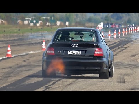 AUDI RS4 LIMO 1300PS VS BUGATTI CHIRON 1500PS