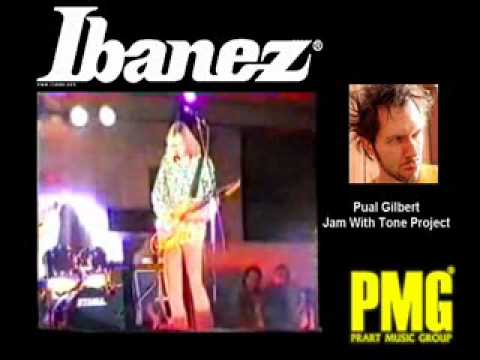 PRART MUSIC GROUP JAM WITH PUAL GILBERT || IBANEZ GUITAR CLINIC