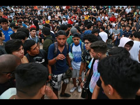 RAPEANDO EN EL PARQUE KENNEDY!