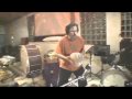 Cyro Baptista recoring with Trey Anastasio (Phish)