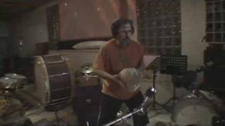 Cyro Baptista recoring with Trey Anastasio (Phish)