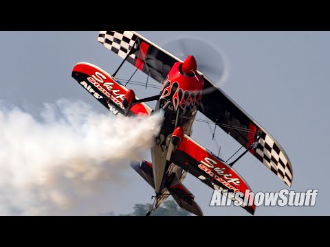Skip Stewart Biplane Aerobatics - EAA AirVenture Oshkosh 2025