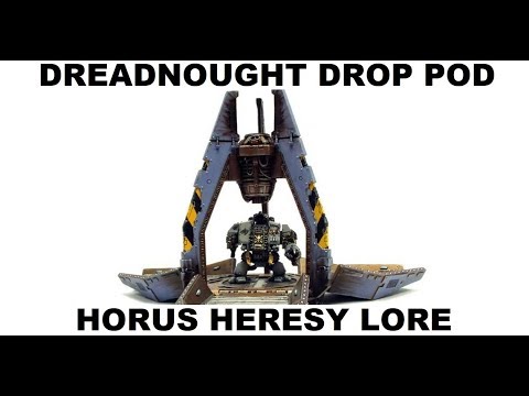 Dreadnought Drop Pod - Lore and Background - Space Marines - Warhammer 40K