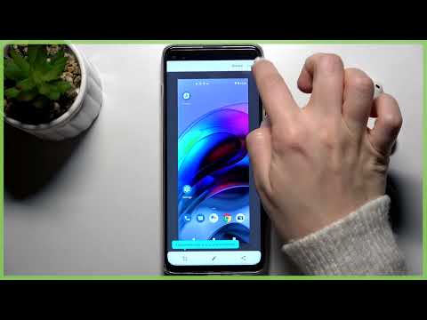 MOTOROLA Moto G100 – How to Take Screenshot Without Buttons