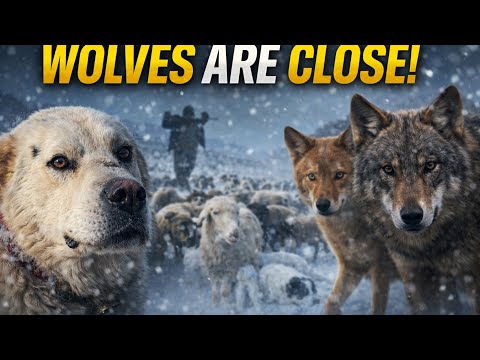 Wolves Are Closing In | Guard Dogs Fight to Save the Flock in Deep Snow