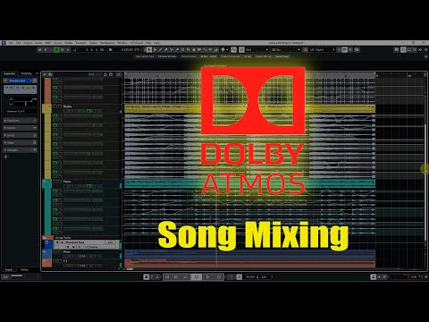 How To Mixing Song on Dolby Atmos |  Cubase Pro 12 |