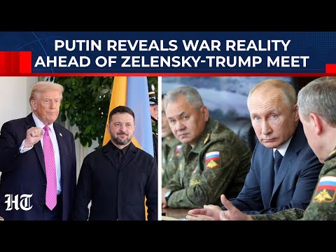 Russia Reveals Ukraine Frontline Reality Hours Before Zelensky-Trump High-Stakes US Meeting | Putin
