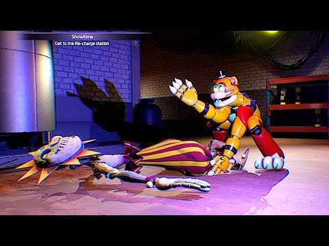 Evil Freddy Kidnaps Sun Five Nights At Freddy's Security Breach
