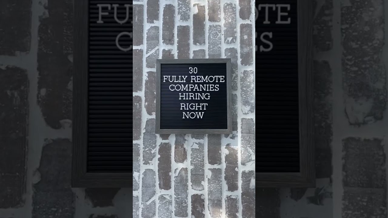 30 fully remote companies that are #hiring right now! #flexjobs #remotejobs #remotework #jobs