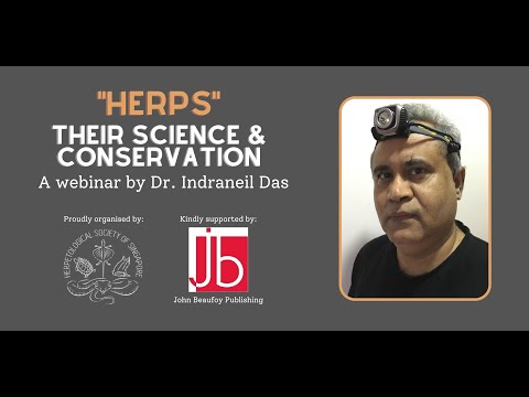 "Herps" - Their Science and Conservation: A webinar with Dr Indraneil Das