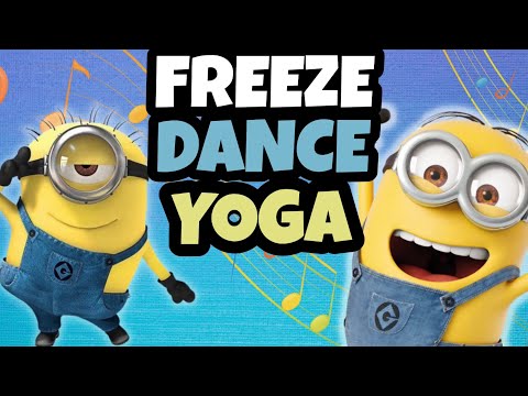Minions Freeze Dance Yoga | Brain Break for Kids