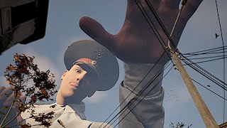 You're Trapped In A Town With A Giant Policeman Who Won't Let You Leave - Militsioner